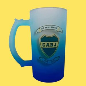 jarro chopp vidrio esmerilado
