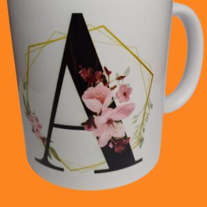 taza blanca ceramica