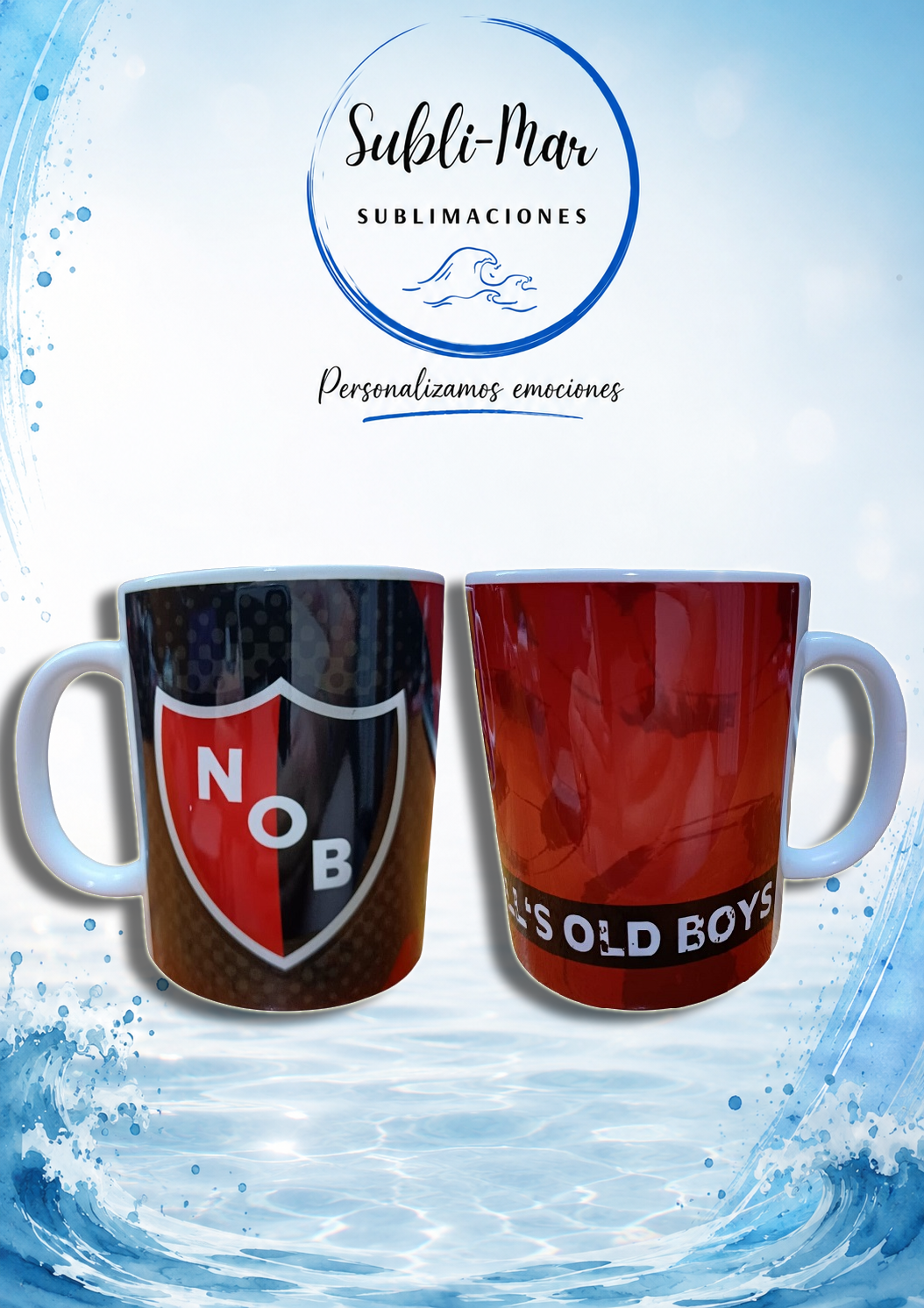 Taza blanca cerámica - Imagen 3