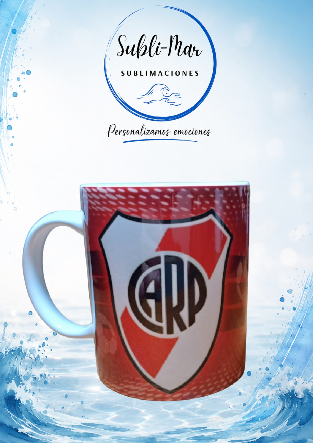 Taza blanca cerámica - Imagen 4