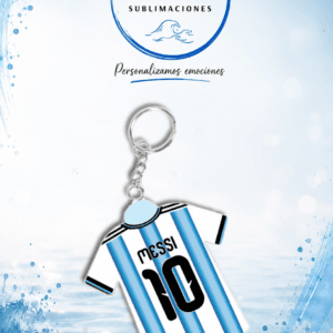 Llavero de Polímero Camiseta de Fútbol Personalizado