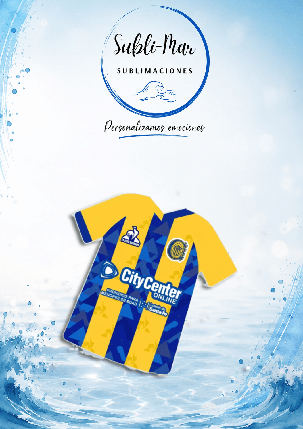 Llavero de Polímero Camiseta de Fútbol Personalizado - Imagen 2
