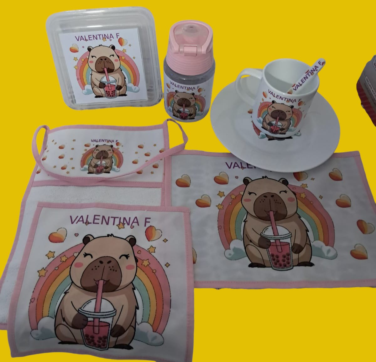Set de Jardín de Infantes Personalizado Completo (7 Piezas) - Imagen 3