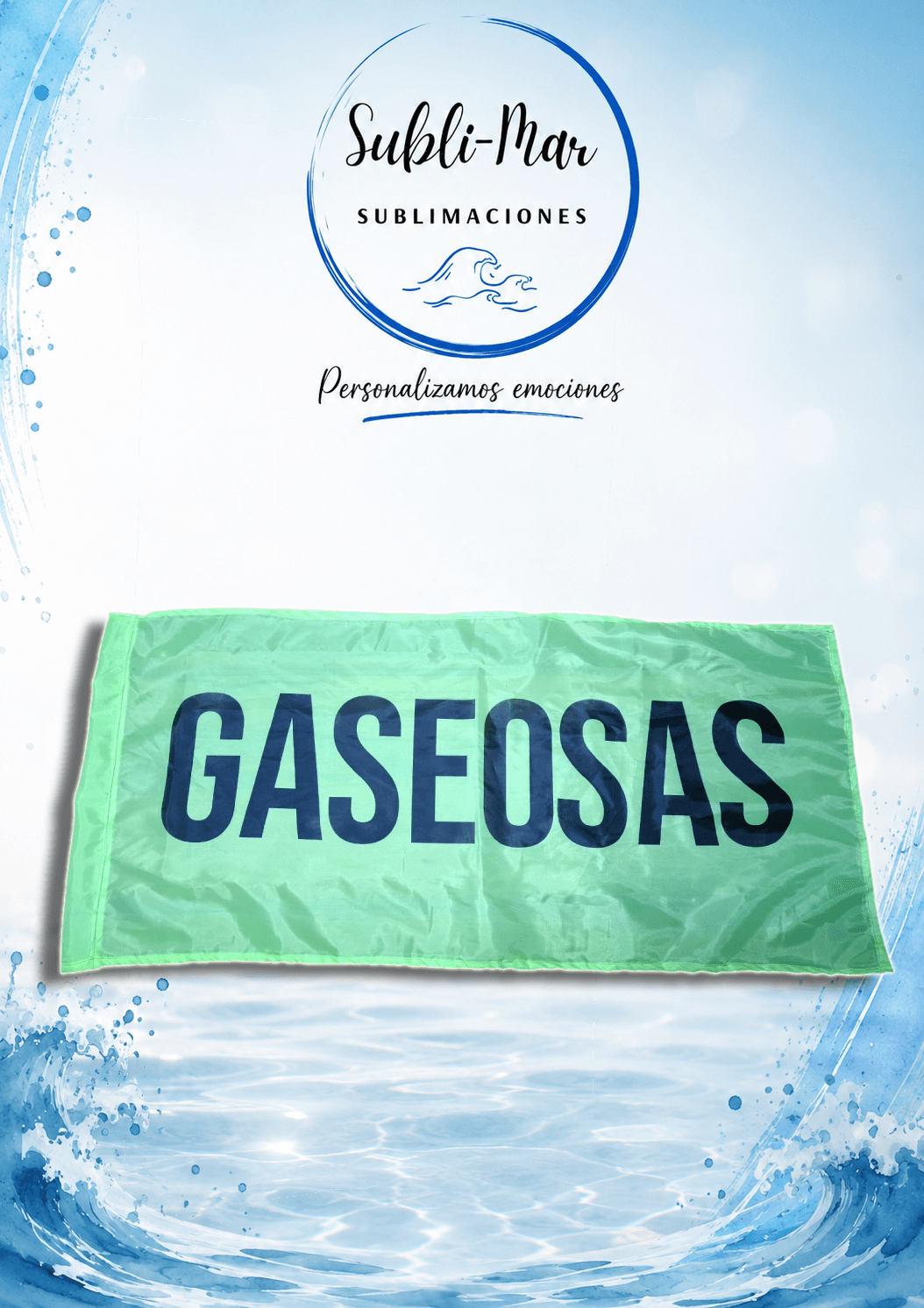 Bandera personalizada sublimada